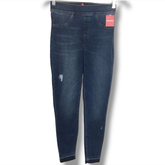 NWT SPANX Pull-On Skinny Jeans. Tummy Control Technologie $128 - Picture 7 of 12